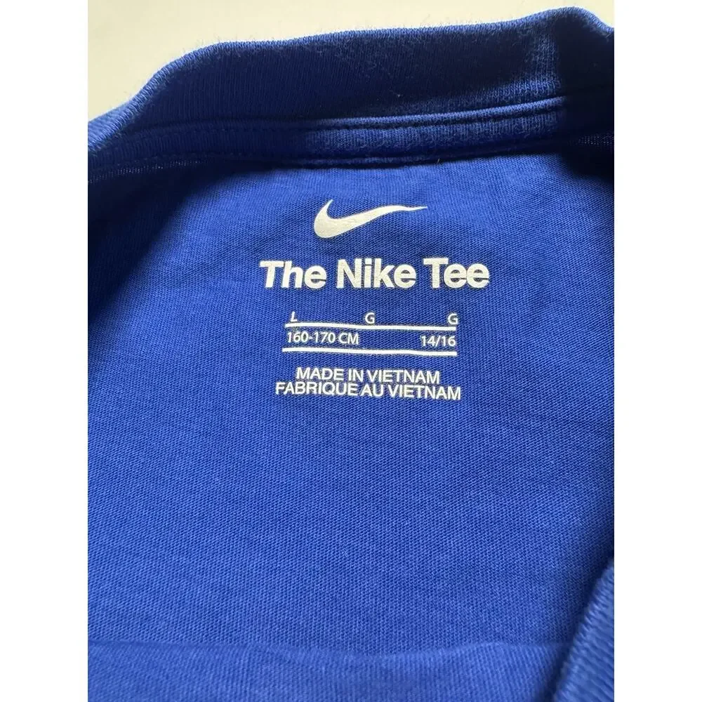 Nike Buffalo Bills Youth Large 14/16 Blue Short Sleeve Graphic T-Shirt NFL